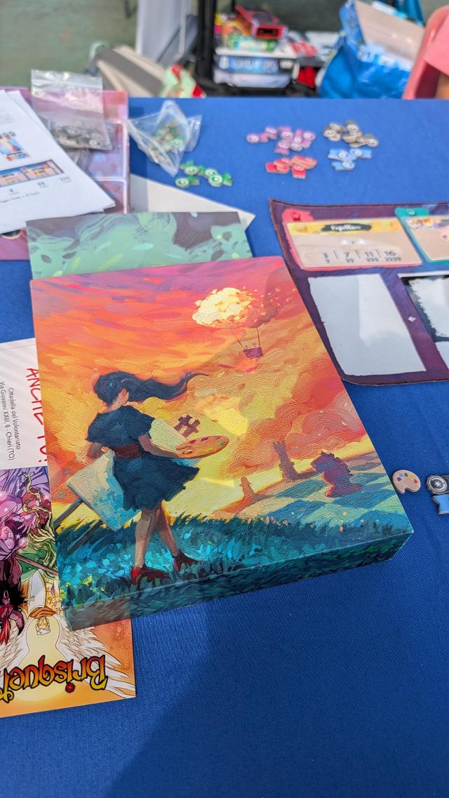 テーブル上のキャンバス(写真:Xerta)