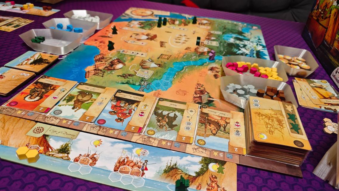 Lewis & Clark: The Expedition na stole, zdjęcie: onyxo