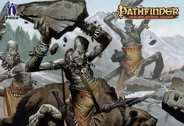 Pathfinder Roleplaying Game Core Rulebook (1st Ed) on the table, photo by Alexis Rodríguez