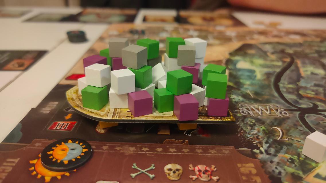 Carnival Zombie: 2nd Edition on the table, photo by Xerta
