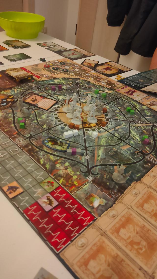 Carnival Zombie: 2nd Edition on the table, photo by Xerta