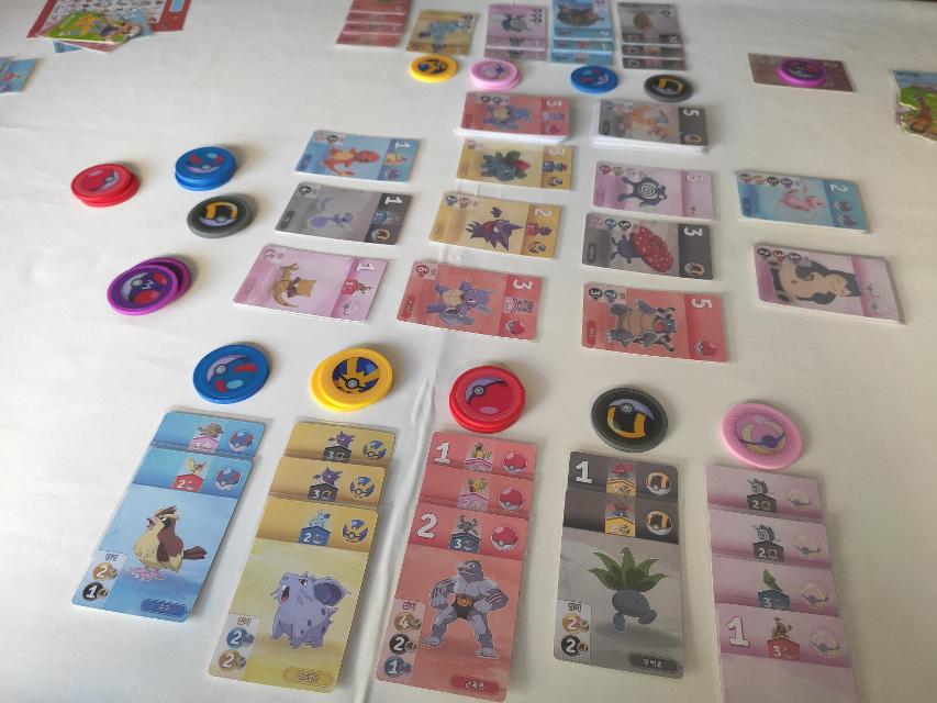 스플렌더: Pokémon (Splendor: Pokémon) på bordet, bilde av Mario Estruch