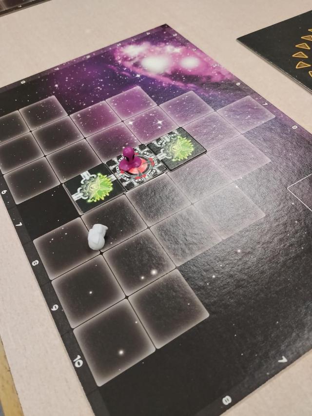 Galaxy Trucker auf dem Tisch, Foto von Amy