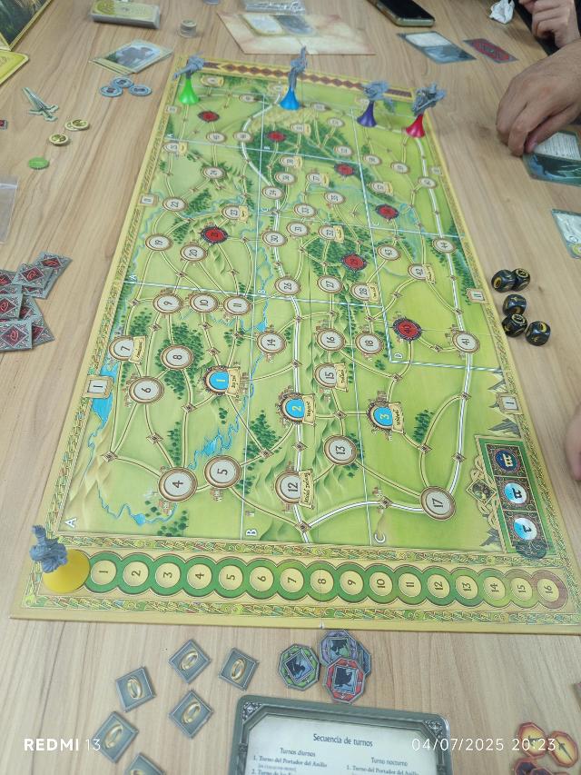 Hunt for the Ring on the table, photo by MarFe MaAn