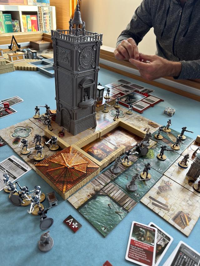 Assassin's Creed: Brotherhood of Venice auf dem Tisch, Foto von neogeneration
