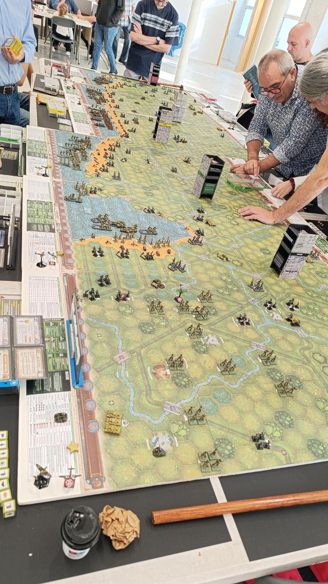 Memoir '44: D-Day Landings on the table, photo by Tazmanian