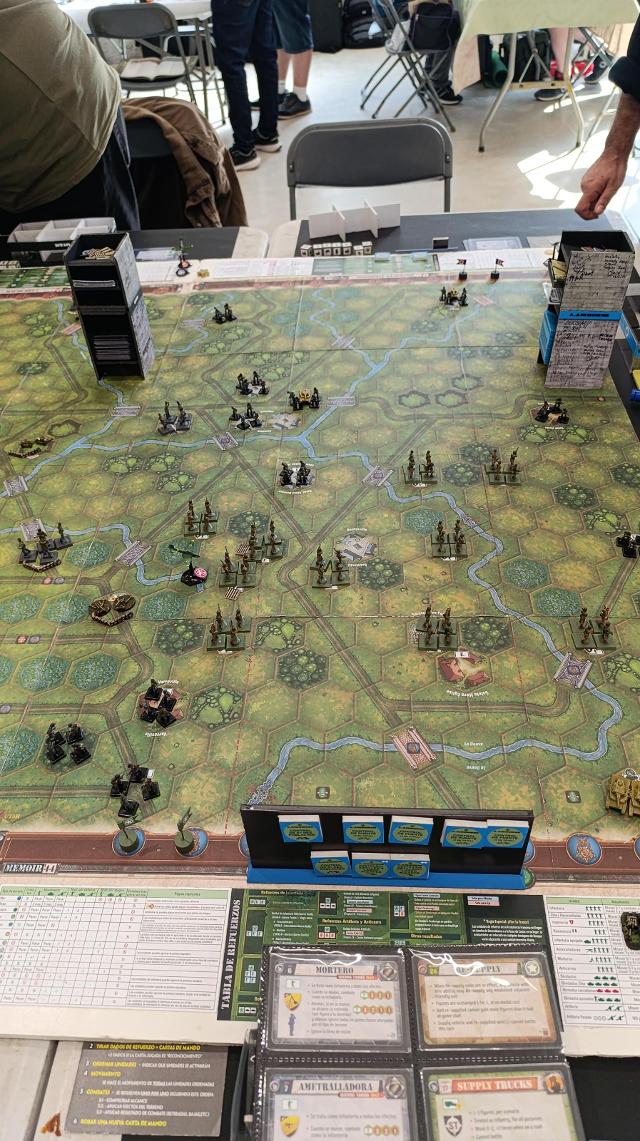 Memoir '44: D-Day Landings on the table, photo by Tazmanian