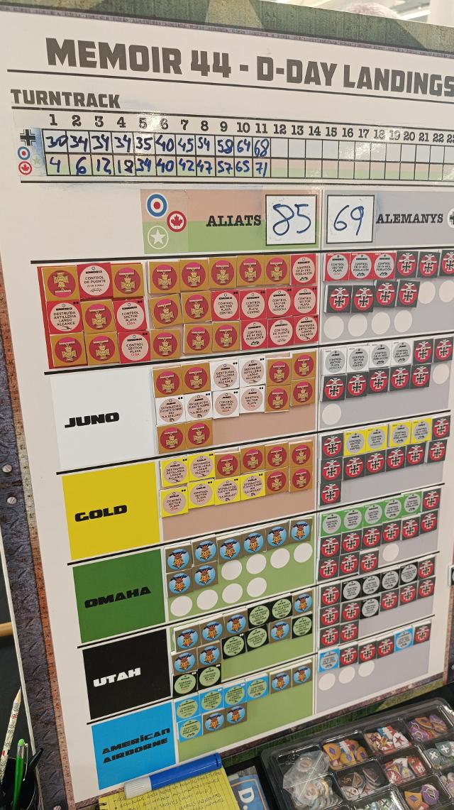 Memoir '44: D-Day Landings on the table, photo by Tazmanian