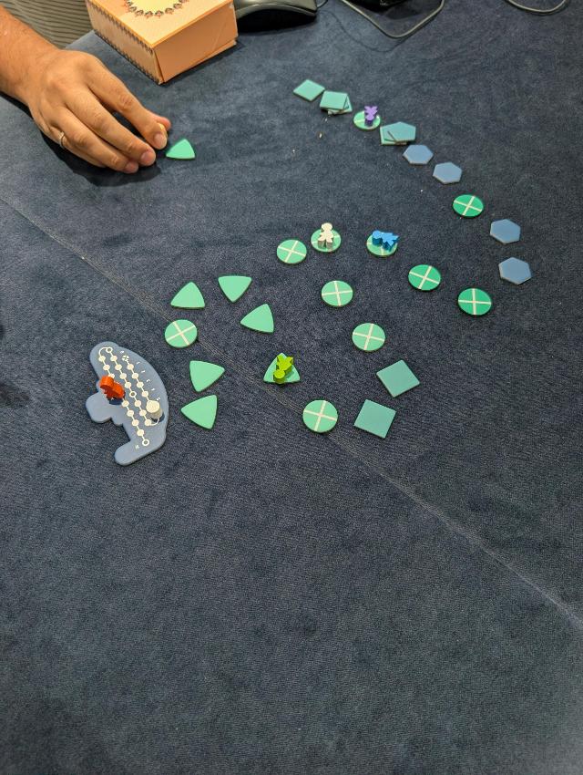 Deep Sea Adventure on the table, photo by Brandon Storm