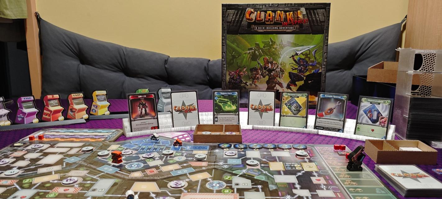 Clank! In! Space!: A Deck-Building Adventure on the table, photo by onyxo
