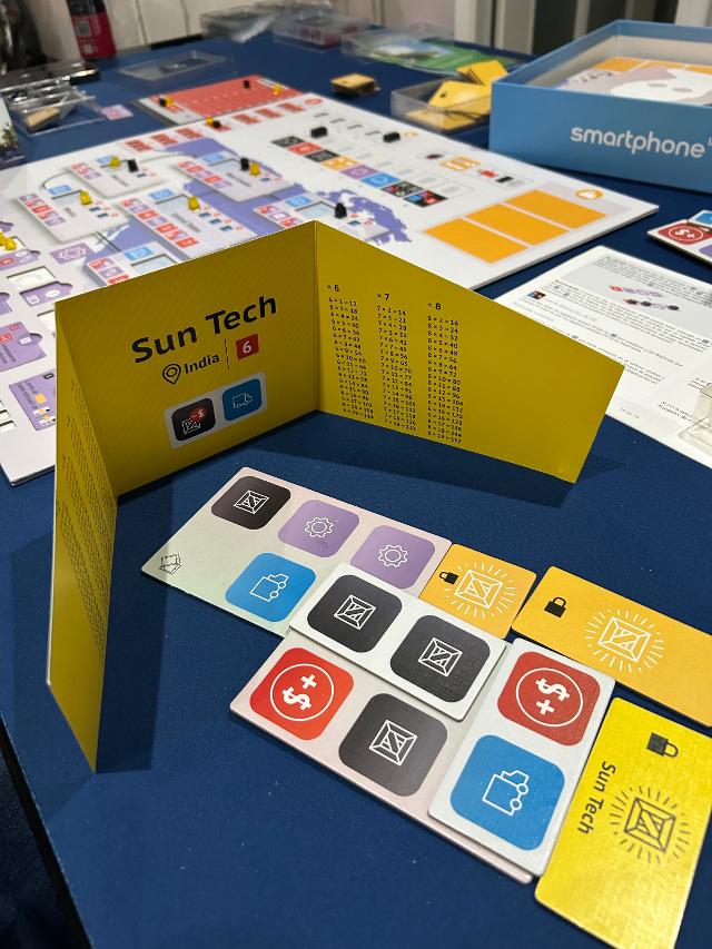 Smartphone Inc. on the table, photo by David