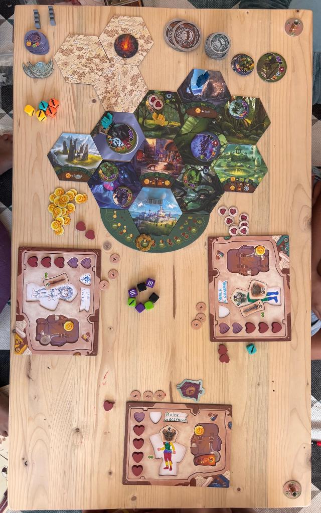 Chronicles of Avel on the table, photo by Nina