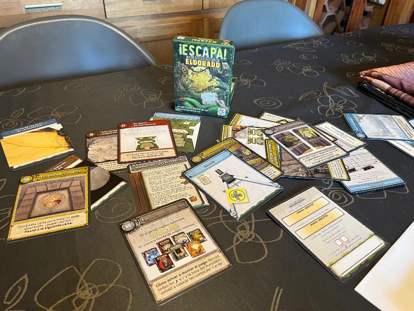 Deckscape: The Mystery of Eldorado on the table, photo by Bruno Circulo Friki