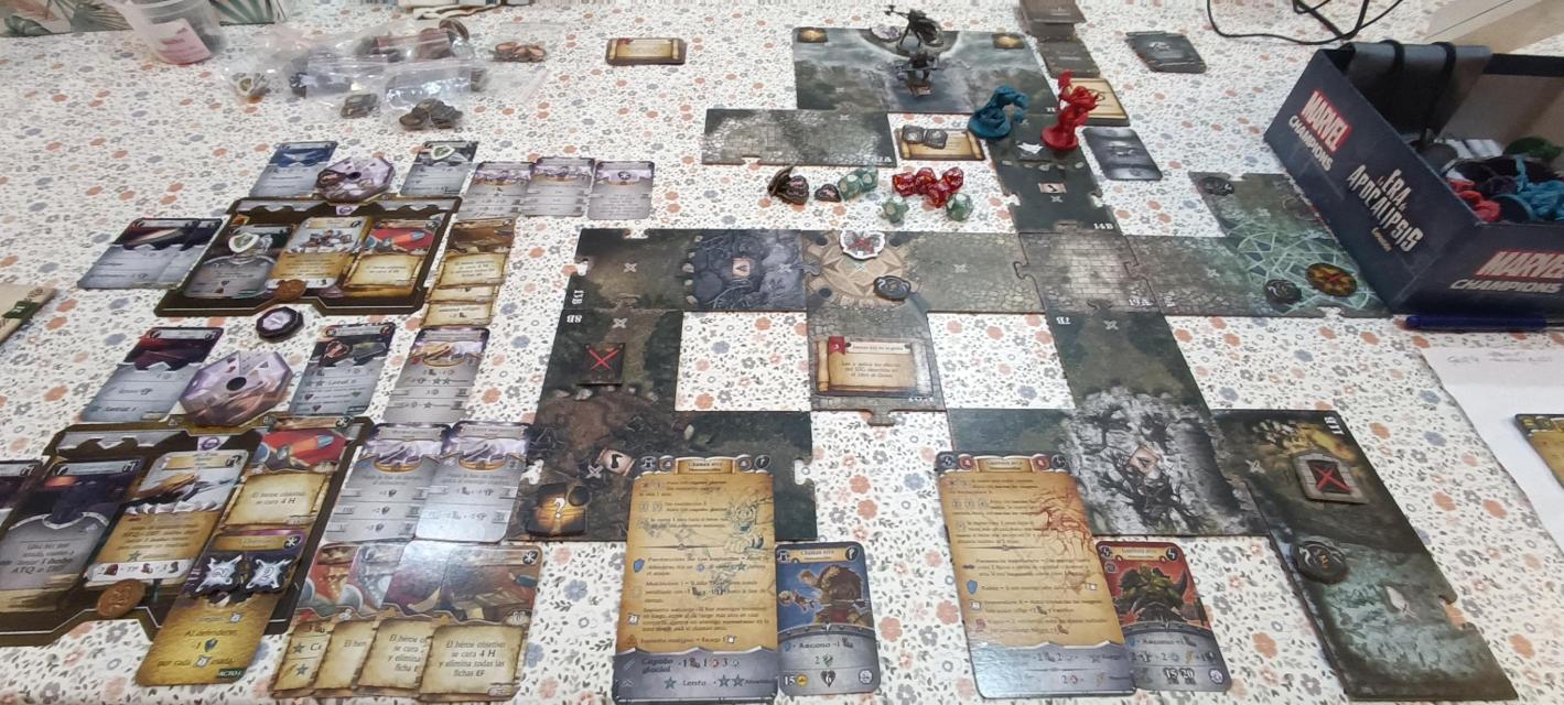 Sword & Sorcery: Immortal Souls na stole, foto: Viafora - Francesc