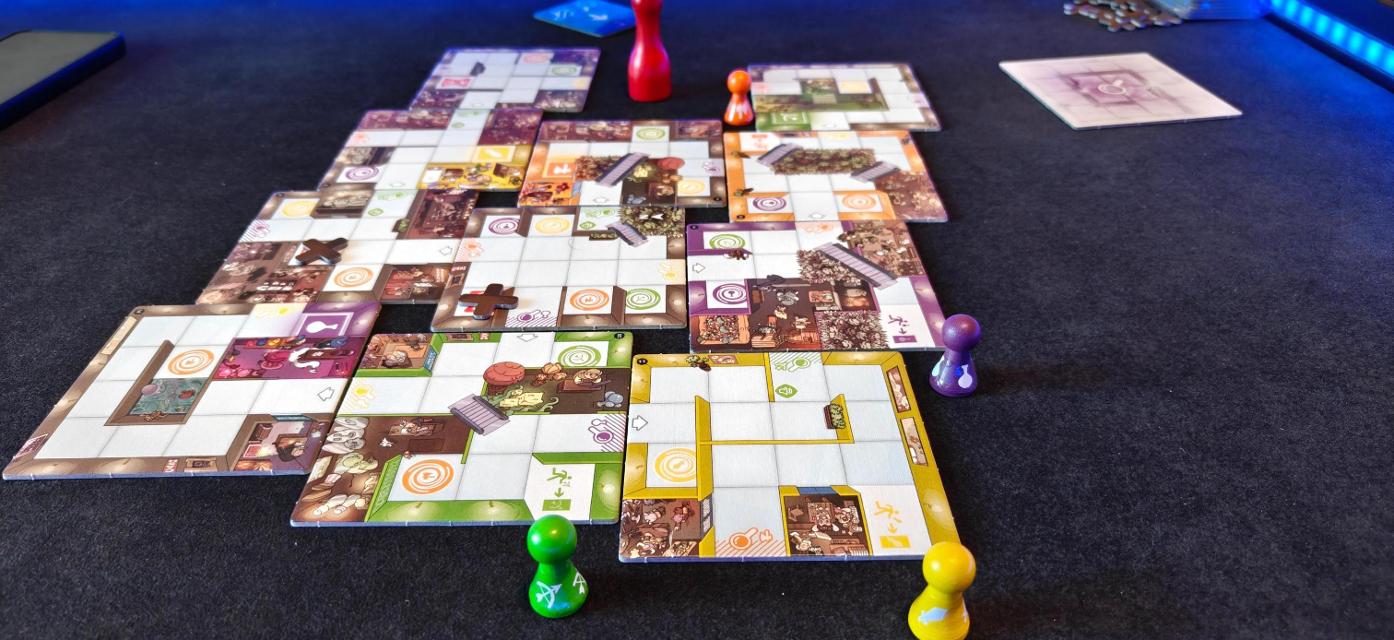 テーブル上のMagic Maze（写真：Sergio M.）