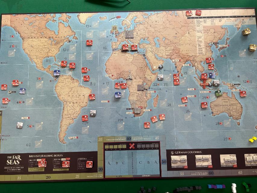 The Far Seas: German Cruiser Operations at the Onset of World War I sobre la taula, foto de Enol Martínez Pérez “MrTaikyo”