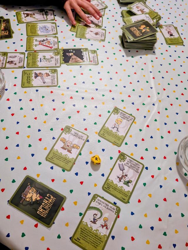 Munchkin Cthulhu sur la table, photo de Alba
