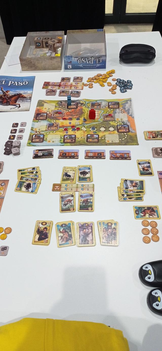 Great Western Trail: El Paso on the table, photo by Carcolo