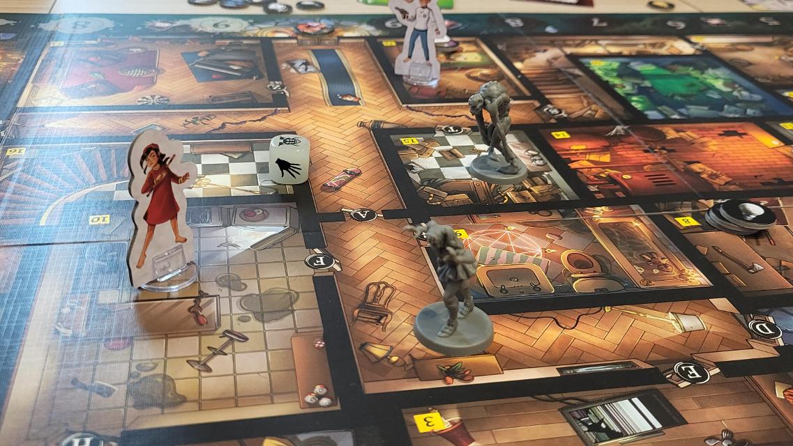Boogeyman: The Board Game on the table, photo by Borja Giner