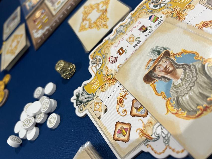 Rococo: Deluxe Edition sobre la taula, foto de David
