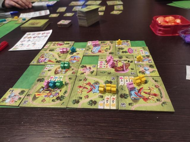 Meeple Land auf dem Tisch, Foto von Pauliss
