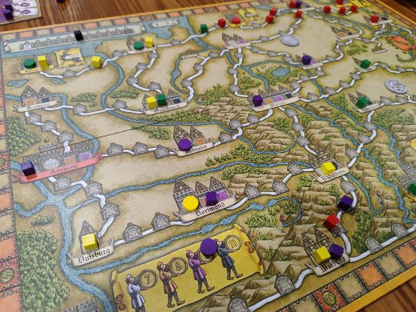 Hansa Teutonica: Big Box on the table, photo by Fosi Ourense