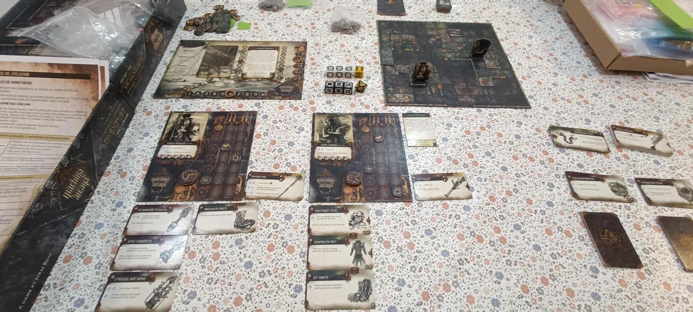 Machina Arcana na stole, foto: Viafora - Francesc