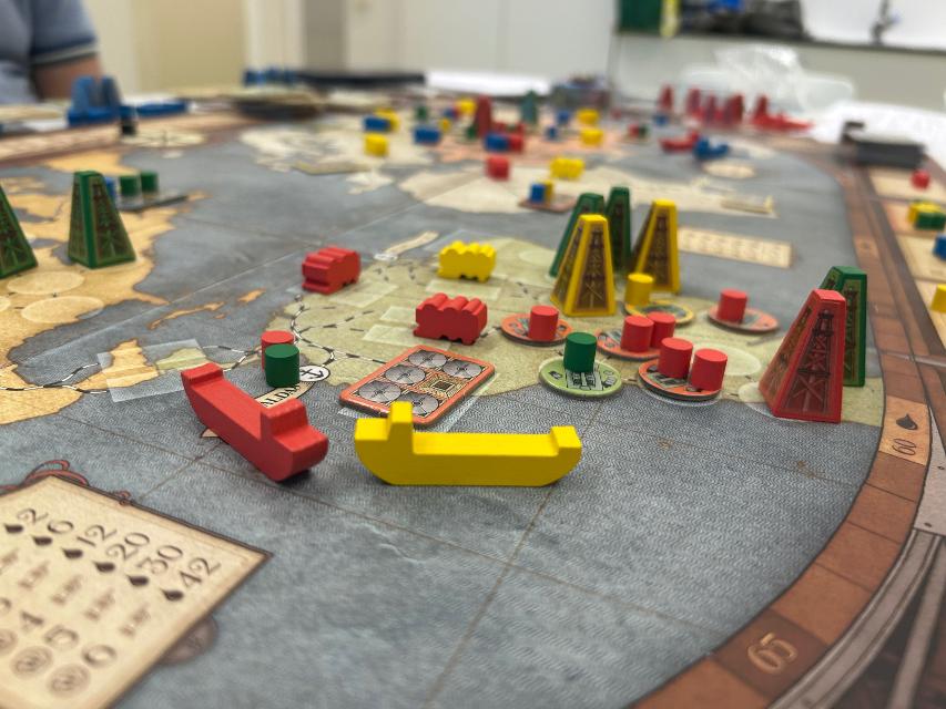 Wildcatters sur la table, photo de David
