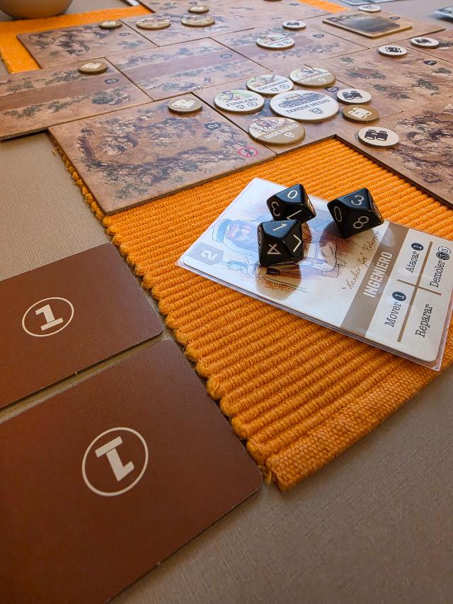 Undaunted: North Africa on the table, photo by Iggy