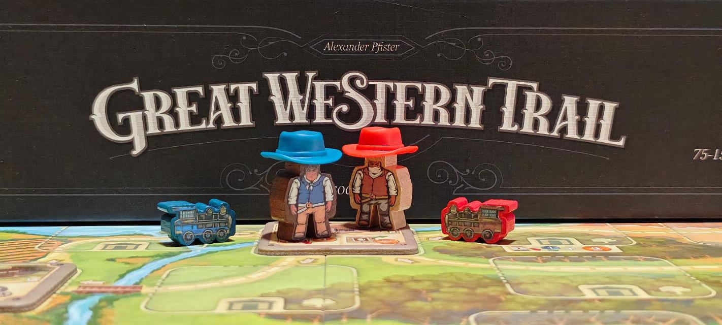 Great Western Trail: Second Edition sur la table, photo de onyxo
