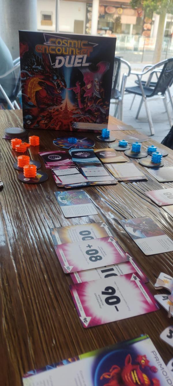 Cosmic Encounter Duel på bordet, bilde av Shinychi3