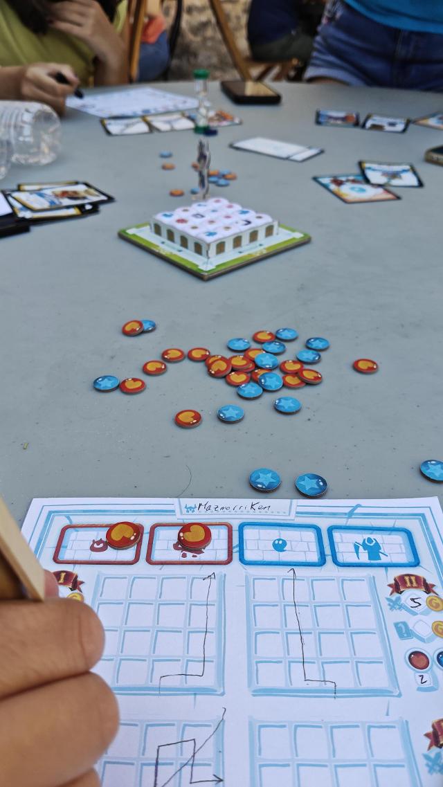 Dungeon Academy on the table, photo by Julio CC