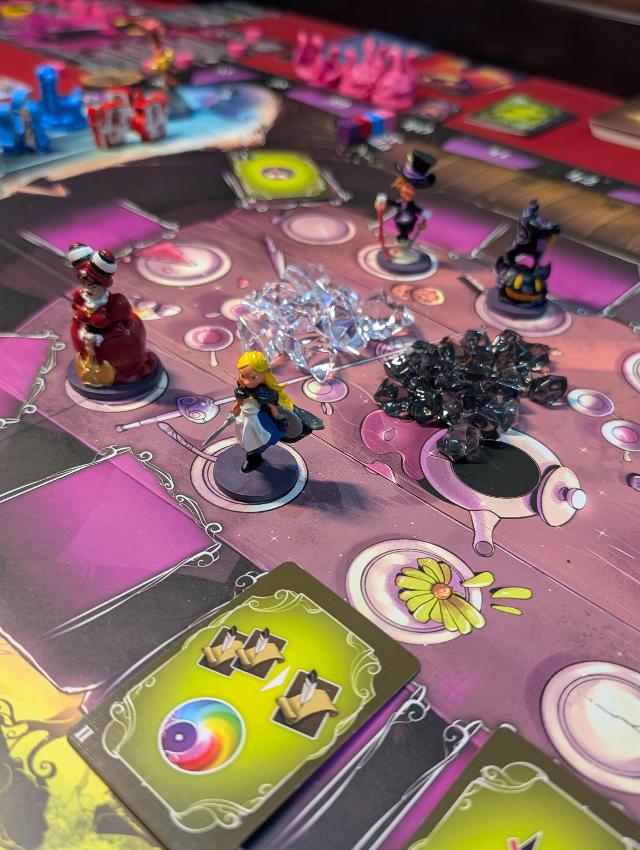 Wonderland's War on the table, photo by Lu