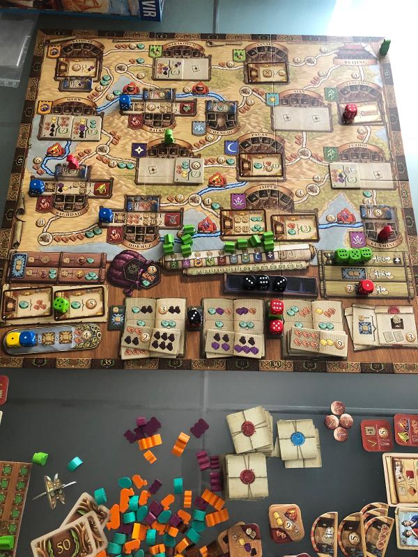 Marco Polo II: In the Service of the Khan on the table, photo by Roger