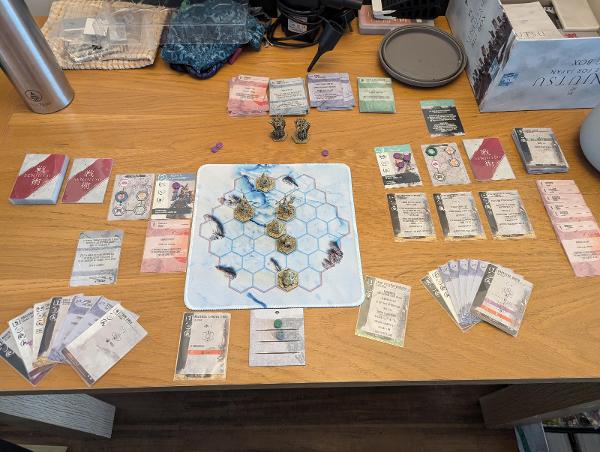 Senjutsu: Battaglia per il Giappone sul tavolo, foto di Blaine
