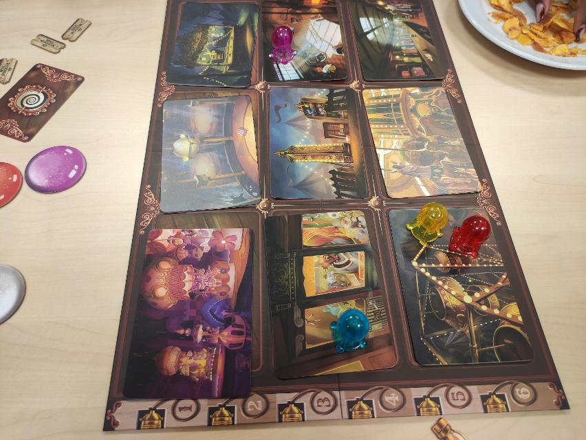 Mysterium Park på bordet, foto af Sebashi