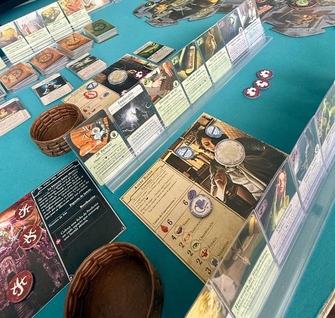 Arkham Horror (Third Edition) on the table, photo by ChemakeRR
