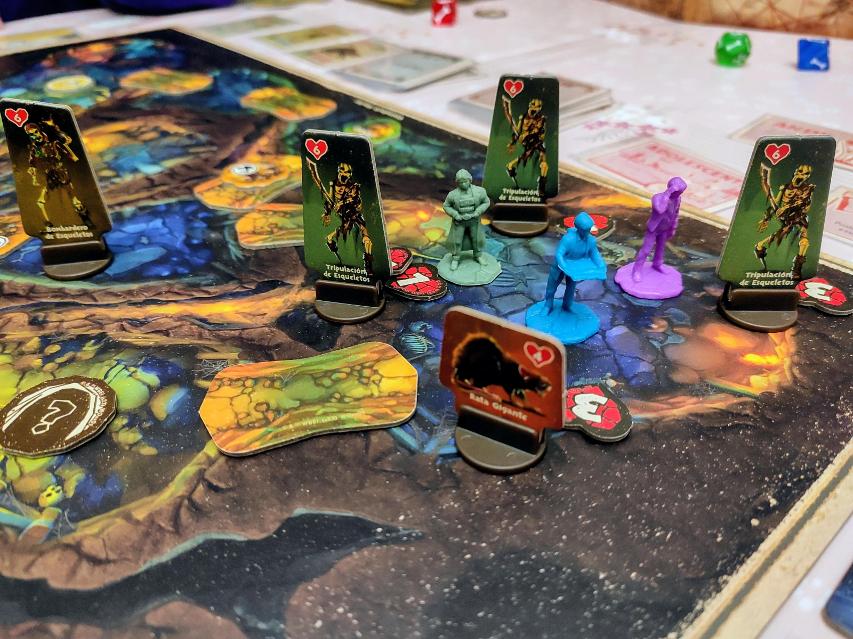The Goonies: Never Say Die on the table, photo by Mario Estruch