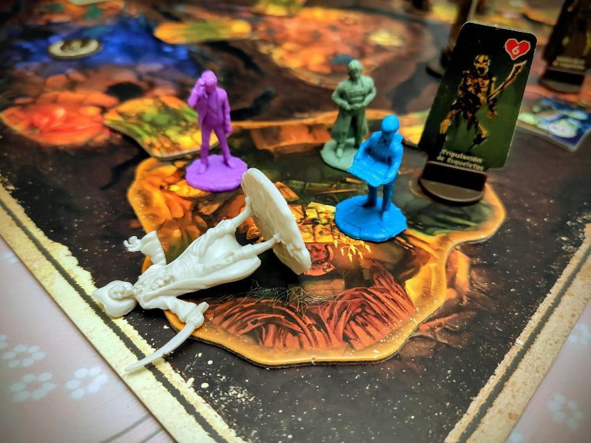 The Goonies: Never Say Die on the table, photo by Mario Estruch