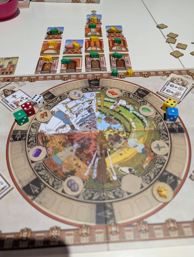 The Red Cathedral on the table, photo by Kabra