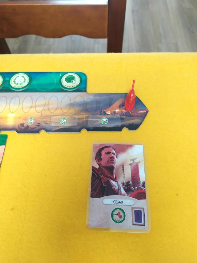 7 Wonders Duel op tafel, foto van Daniel