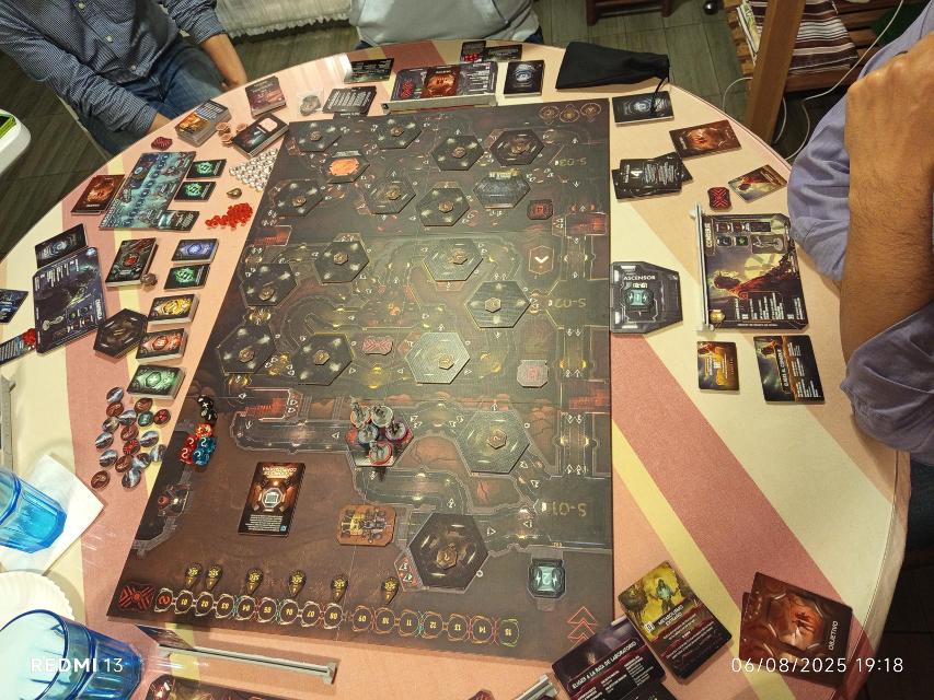 Nemesis: Lockdown on the table, photo by MarFe MaAn