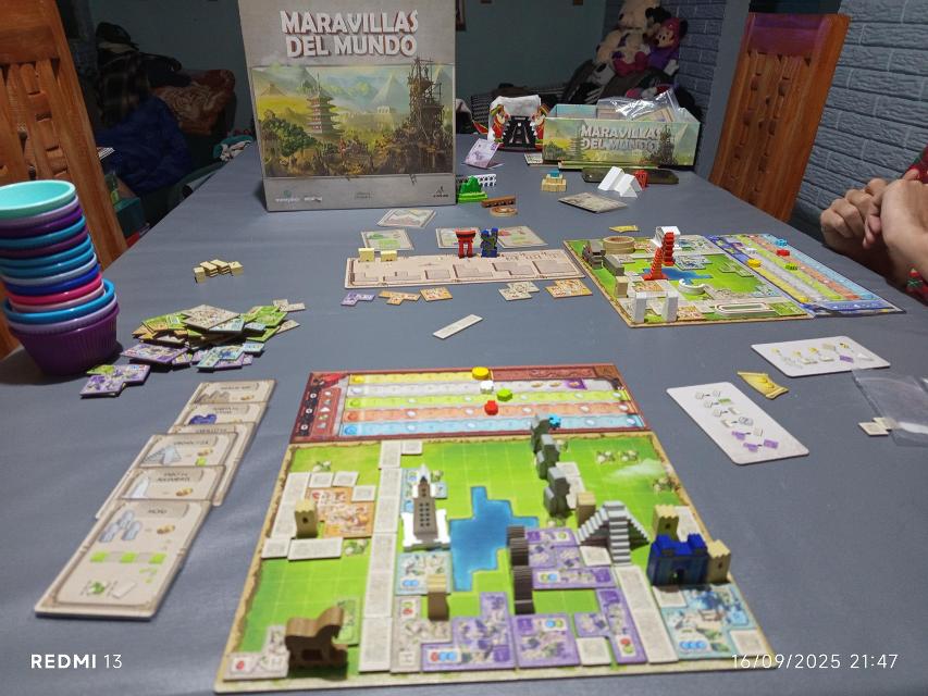 World Wonders on the table, photo by MarFe MaAn