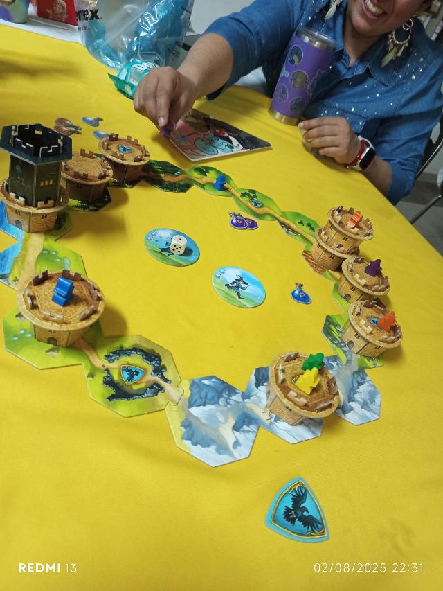 Wandering Towers on the table, photo by MarFe MaAn