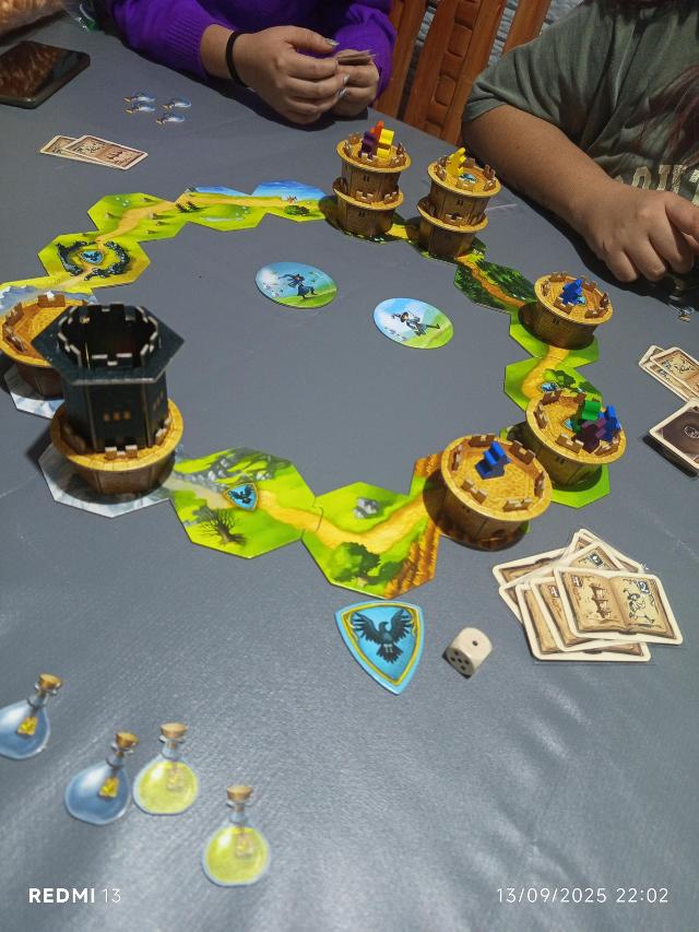 Wandering Towers on the table, photo by MarFe MaAn