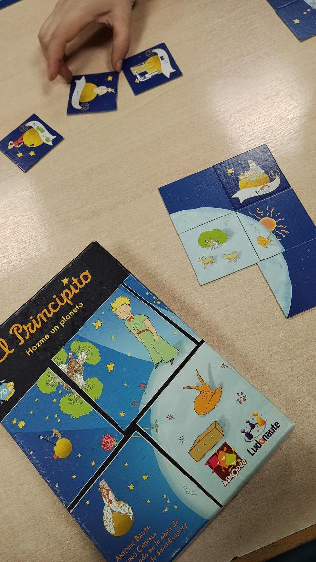 The Little Prince: Make Me a Planet on the table, photo by Amy