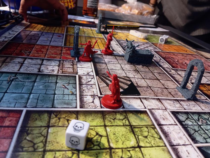 HeroQuest Advanced Quest na stole, foto: Estepo Estepoes