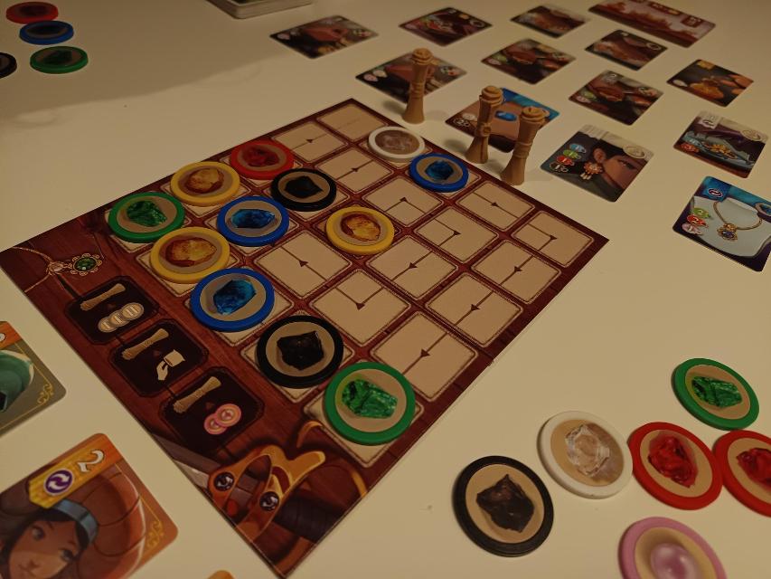 Splendor Duel sur la table, photo de David Vicente