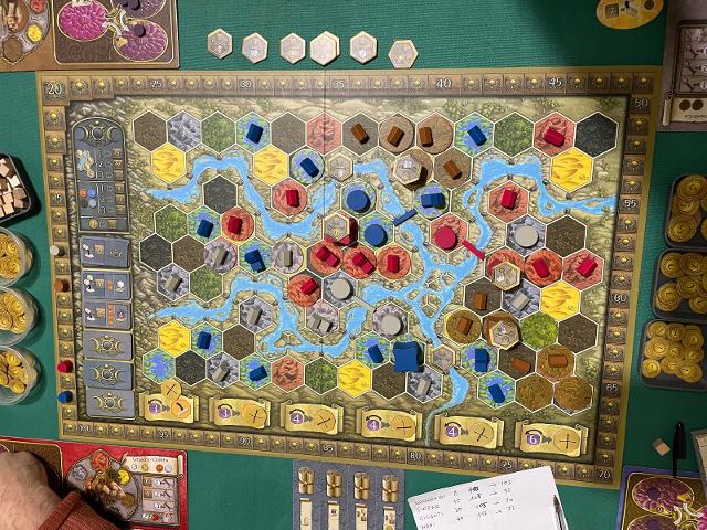 Terra Mystica na stole, foto: Kekko