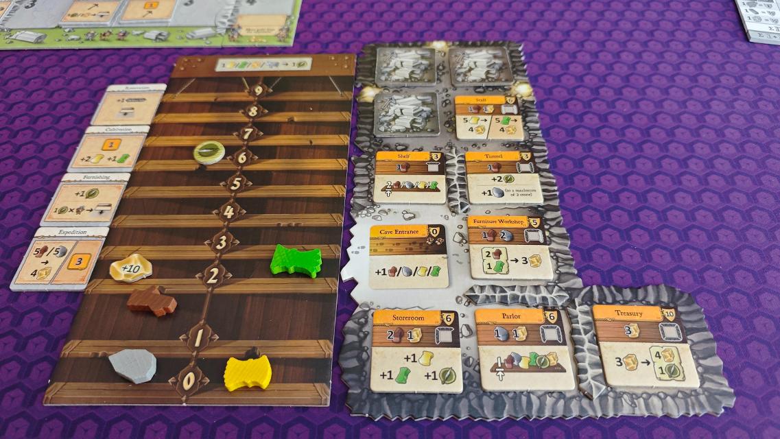 Caverna: Cave vs Cave on the table, photo by onyxo
